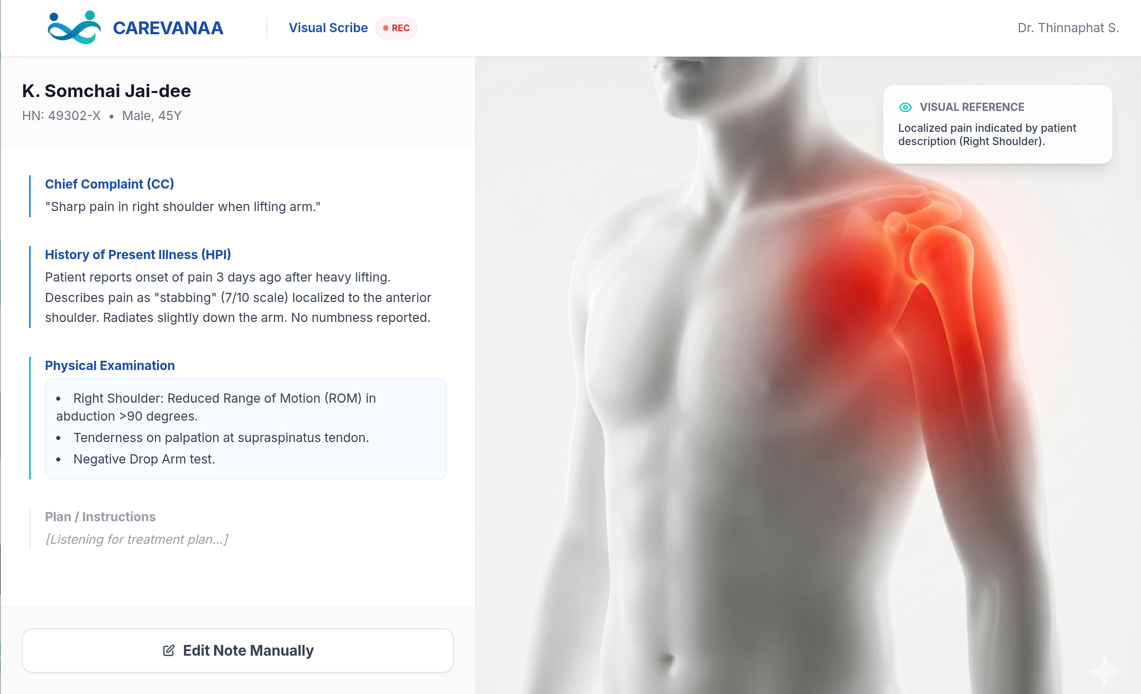 Carevanaa Agent Dashboard Interface